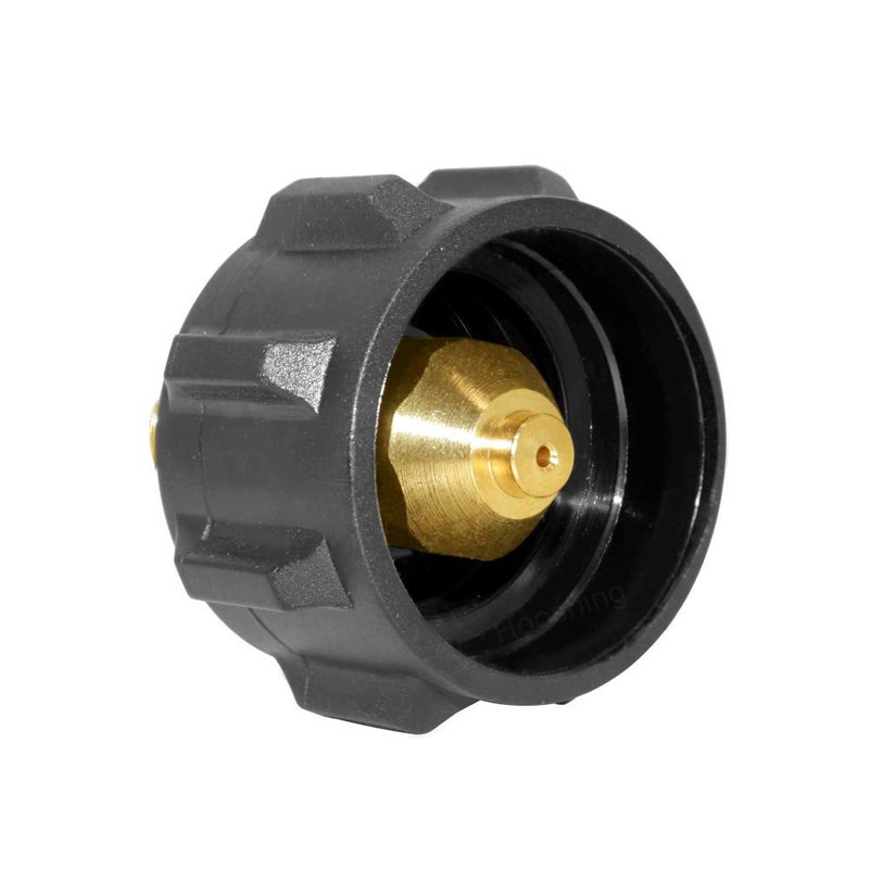 Hooshing QCC1 Propane Gas Fitting Adapter With 1/4 Inch NPT Male Pipe Thread, Pack of 1 - Image 3